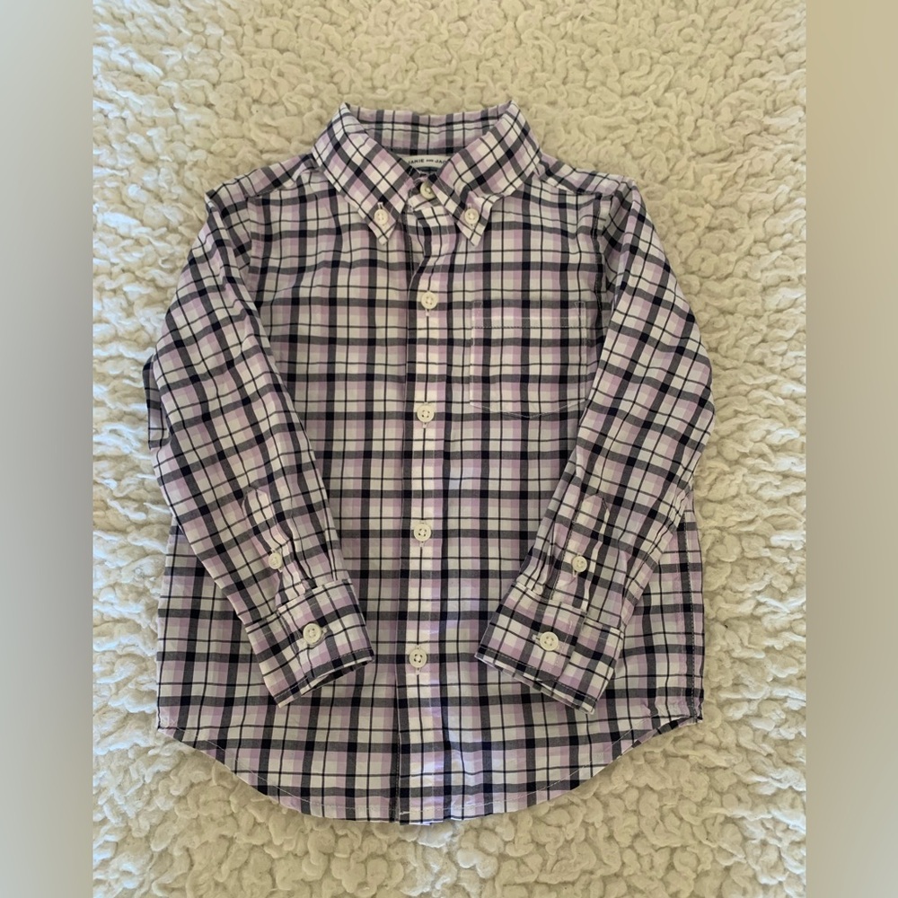 Janie and Jack Oxford-Style Shirt - Size 2T 👔